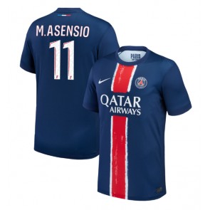 Paris Saint-Germain Marco Asensio #11 Domácí Dres 2024-25 Krátký Rukáv